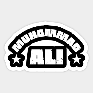 muhammad ali Sticker